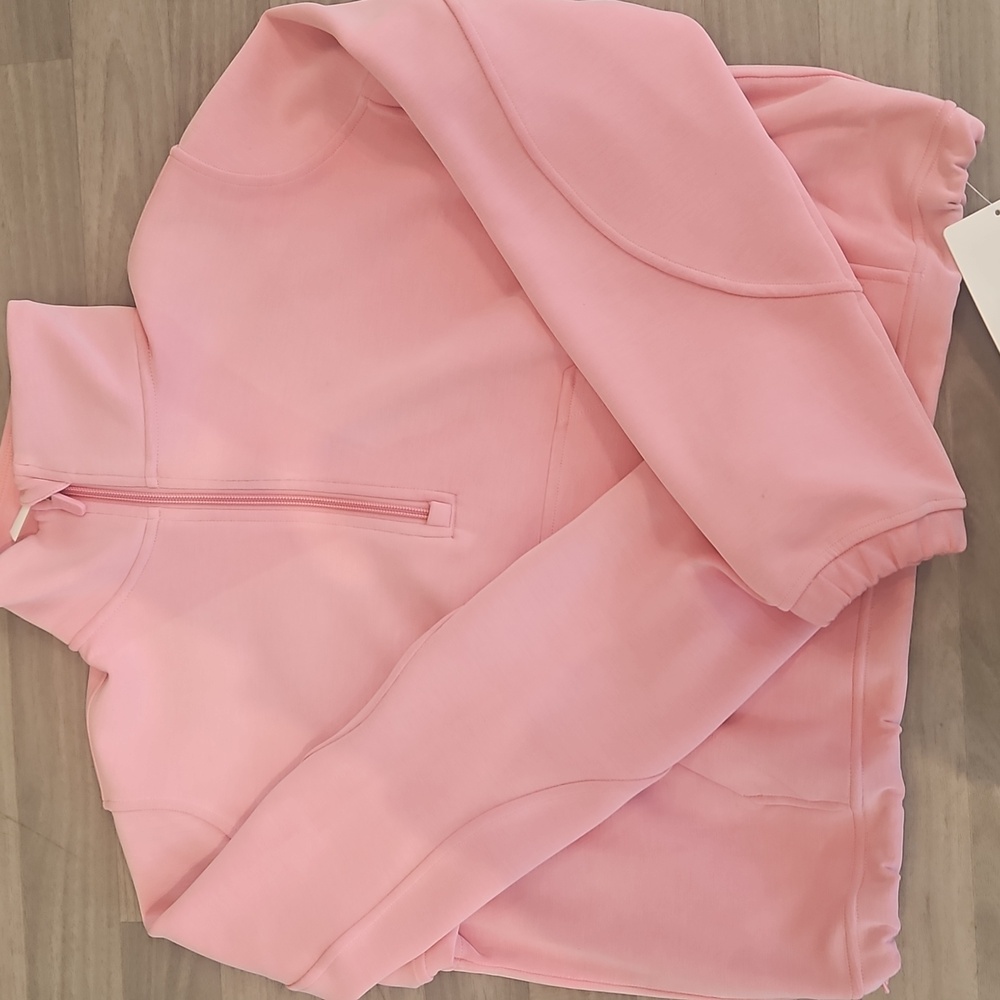 Lululemon Brushed Softstreme Half Zip- PKTD - Picture 1 of 3